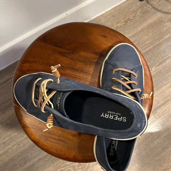 Navy Suede Sperry Top-Sider-Boat Shoe, Size 8 1/2 - Picture 9 of 16